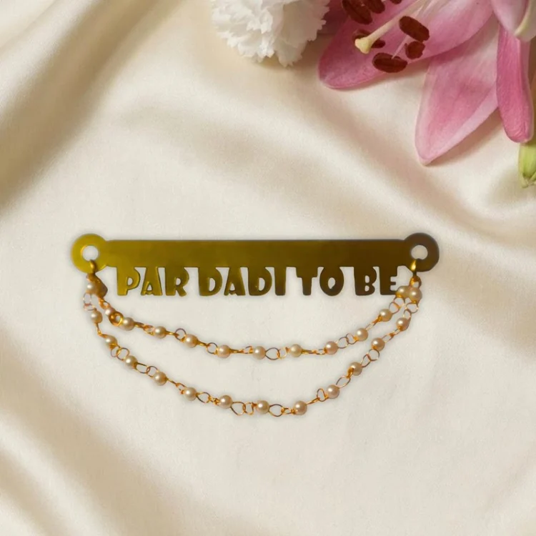 Baby Shower Party Badge